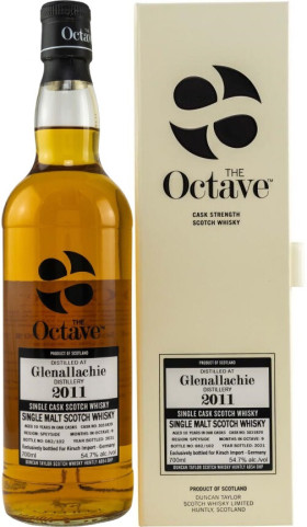 Виски The Octave Glenallachie 10 Years Old 54 7% 2011 gift box 700 мл