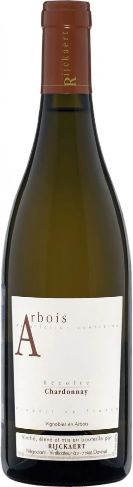 Вино Domaine Rijckaert, Chardonnay, Arbois AOC, 2021