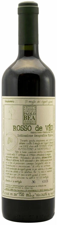 Вино Paolo Bea, Rosso de Veo, Umbria IGT, 2009