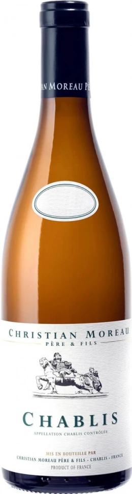 Вино Christian Moreau Pere et Fils, Chablis AOC, 2020