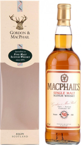 Виски MacPhail s 50 years old gift box 700 мл