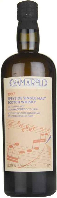 Виски Samaroli Macduff Sherry 1997 700 мл
