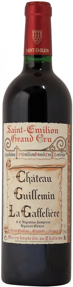 Вино Chateau Guillemin La Gaffeliere, Saint-Emilion Grand Cru AOC, 2018