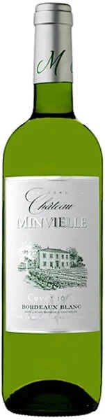 Вино Chateau Minvielle Blanc, Bordeaux AOC, 2018