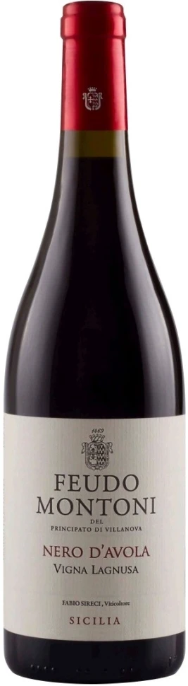 Вино Feudo Montoni, Vigna Lagnusa Nero d'Avola, Sicilia DOC, 2012