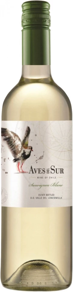 Вино Vina Carta Vieja, Aves del Sur Sauvignon Blanc, Valle del Loncomilla DO, 2023