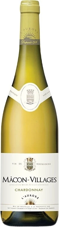 Вино Lugny L'Aurore, Macon-Villages AOC Chardonnay, 2023