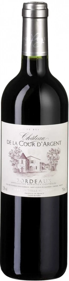 Вино Chateau de la Cour d'Argent, Bordeaux AOC, 2005