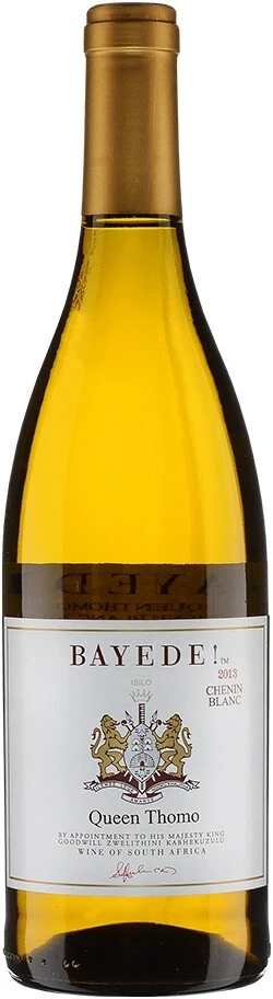 Вино Bayede, Queen Thomo Chenin Blanc, 2013