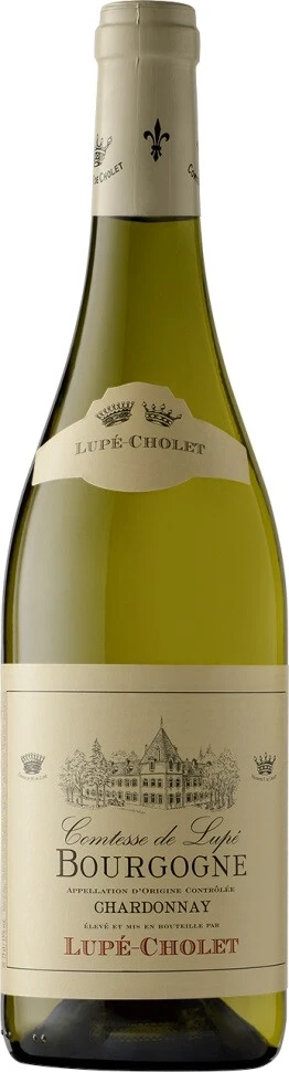 Вино Lupe-Cholet, Comtesse de Lupe Chardonnay, Bourgogne AOC, 2022