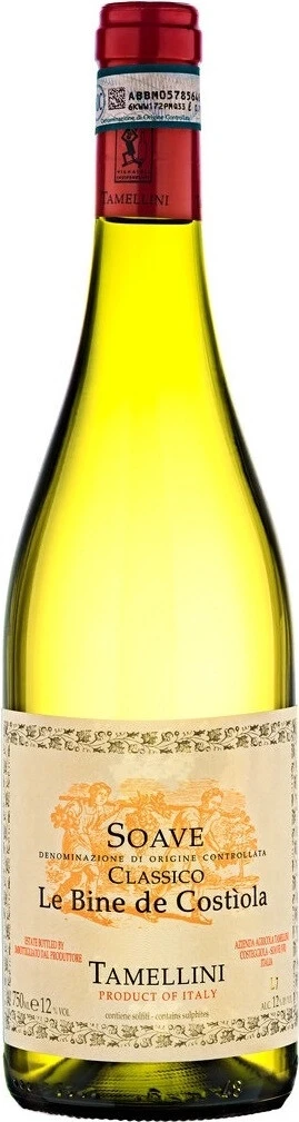 Вино Tamellini, Le Bine de Costiola, Soave DOC Classico, 2021