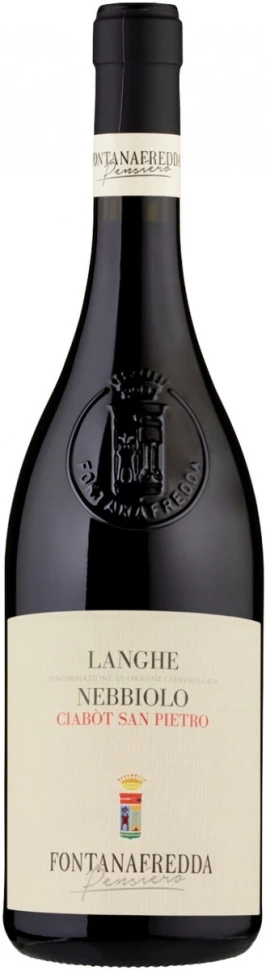 Вино Fontanafredda, Langhe Nebbiolo Ciabot San Pietro DOC, 2015