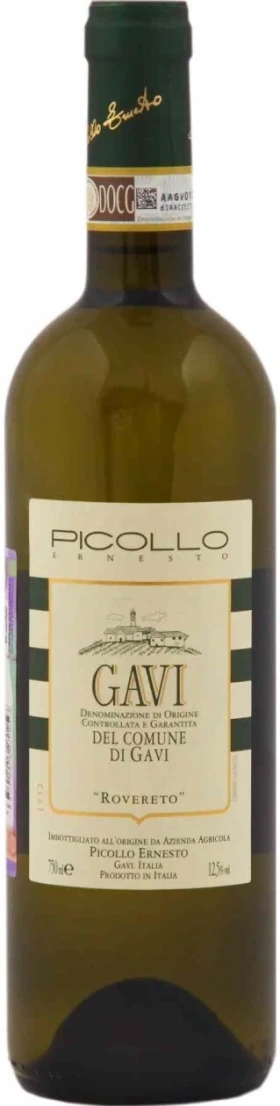 Вино Picollo Ernesto, Gavi del Comune di Gavi Rovereto DOCG, 2022