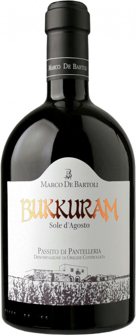 Вино Marco De Bartoli Bukkuram Sole d Agosto Passito di Pantelleria DOC 2012 500 мл