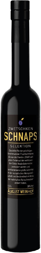 Шнапс August Weinhof Zwetschken 0.5 л