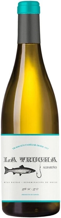 Вино Notas Frutales, La Trucha Albarino, Rias Baixas DO, 2021