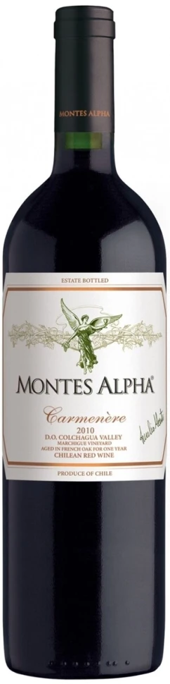 Вино Montes, Alpha Carmenere, 2010