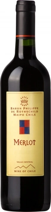 Вино Baron Philippe de Rothschild, Mapu Seleccion Merlot, 2018