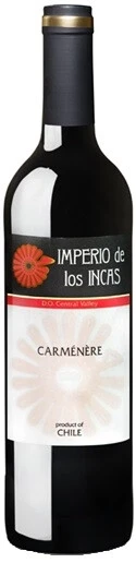 Вино "Imperio de Los Incas" Carmenere, Central Valley DO, 2024