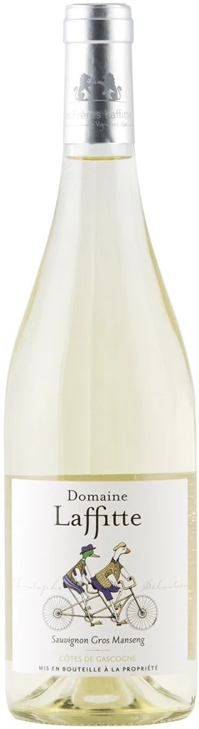 Вино Domaine Laffitte, Sauvignon-Gros Manseng, Cotes de Gascogne IGP, 2023