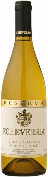 Вино Echeverria, Chardonnay Reserva, 2010