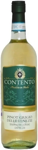 Вино "Contento" Pinot Grigio delle Venezie DOC