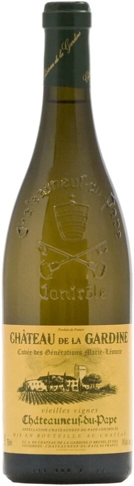 Вино Chateau de la Gardine, Chateauneuf-du-Pape Vieilles Vignes AOC, 2010