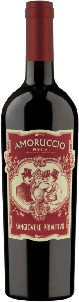 Вино "Amoruccio" Sangiovese Primitivo, Puglia IGT, 2022
