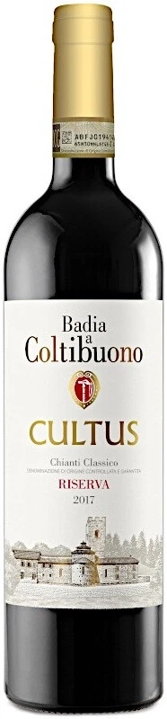 Вино Badia a Coltibuono, Cultus Chianti Classico Riserva DOCG, 2017