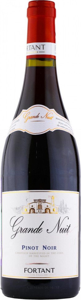Вино Fortant Grande Nuit Pinot Noir Pays d Oc IGP