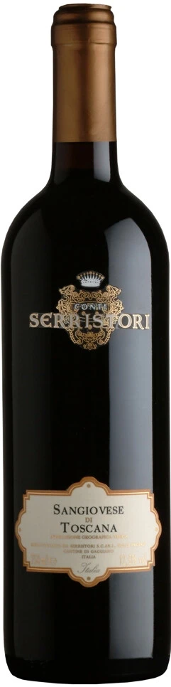 Вино Conti Serristori, Sangiovese di Toscana IGT, 2017