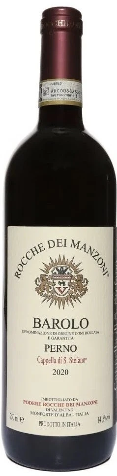Вино Rocche dei Manzoni, Barolo Perno Cappella di Santo Stefano DOCG, 2020