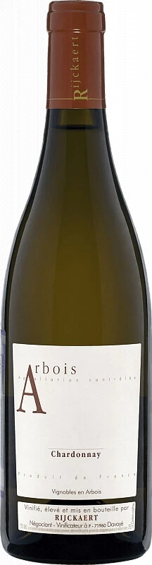 Вино Domaine Rijckaert, Chardonnay, Arbois AOC, 2018