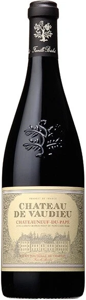 Вино Chateau de Vaudieu, Chateauneuf-du-Pape AOC Rouge, 2015