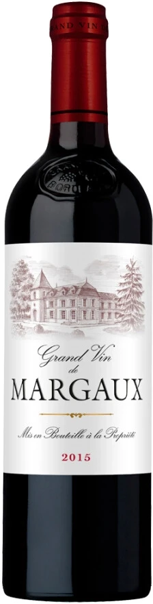 Вино Ginestet, Grand Vin de Margaux AOC, 2015