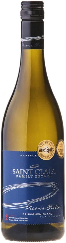 Вино Saint Clair, Vicar's Choice Sauvignon Blanc, 2015