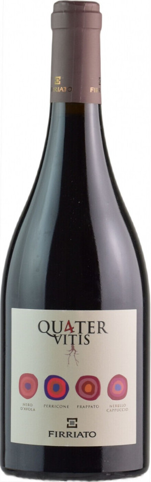 Вино Quater Vitis Rosso Terre Siciliane IGT 2018