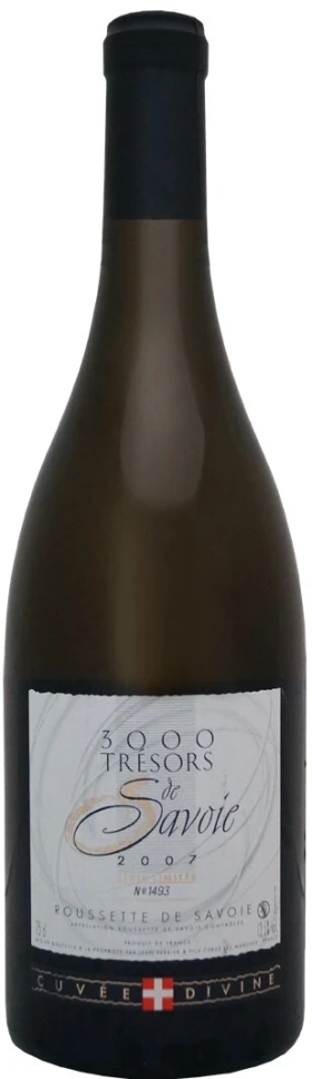 Вино Jean Perrier et Fils, 3000 Tresors de Savoie Cuvee Divine, Roussette de Savoie AOC, 2007