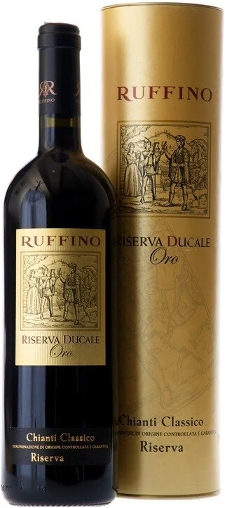 Вино Ruffino, Riserva Ducale Oro, Chianti Classico Riserva DOCG, 2007, in tube