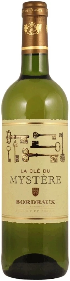 Вино "La Cle du Mystere" Blanc, Bordeaux AOC, 2016
