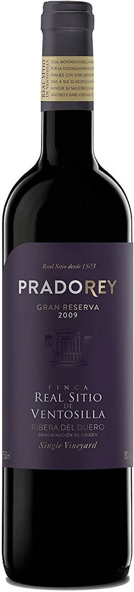 Вино Pradorey, Finca Real Sitio de Ventosilla Gran Reserva, 2009