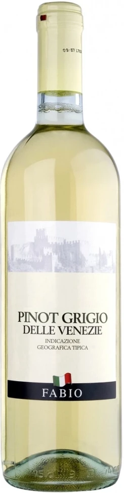 Вино Fabio, Pinot Grigio delle Venezie IGT, 2012