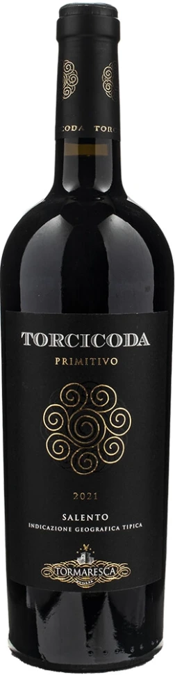 Вино Torcicoda Primitivo, Salento IGT, 2021