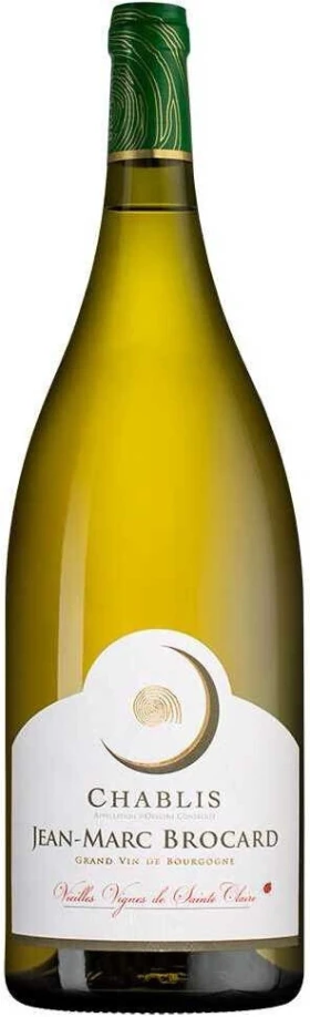 Вино Jean-Marc Brocard, Chablis AOC Vieilles Vignes, 2022, 1.5 л