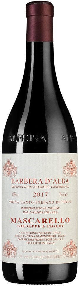Вино Mascarello Santo Stefano di Perno Barbera d Alba DOC 2017