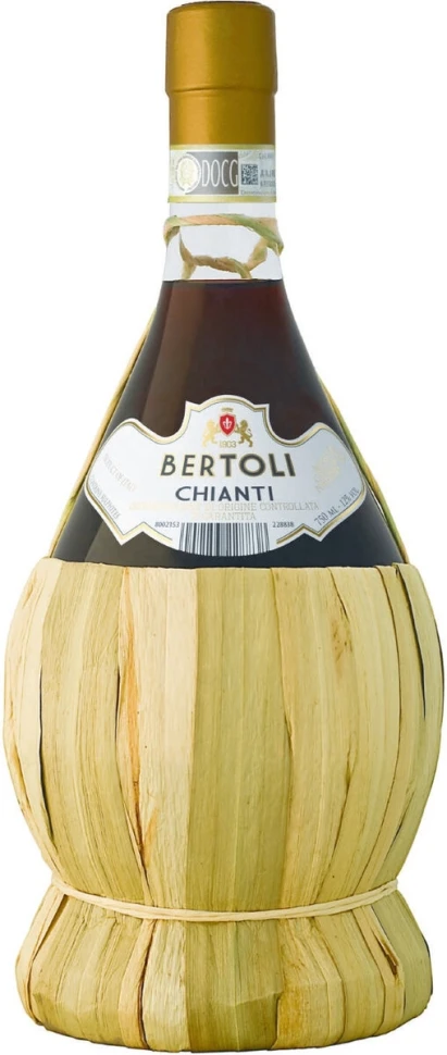 Вино Castellani, "Bertoli" Chianti DOCG, in fiasco