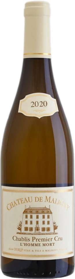 Вино Chateau de Maligny, Chablis Premier Cru L'Homme Mort AOC, 2020