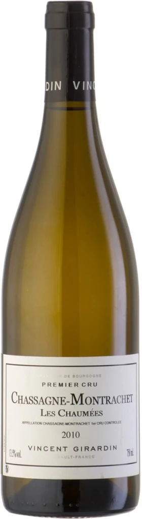 Вино Vincent Girardin, Chassagne-Montrachet Premier Cru Les Chaumees, 2010