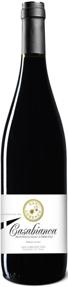 Вино San Lorenzo, Casabianca Montepulciano d'Abruzzo DOC, 2018