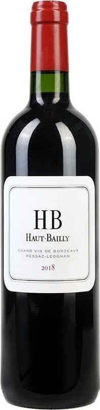 Вино HB Haut-Bailly, Pessac-Leognan AOC, 2018